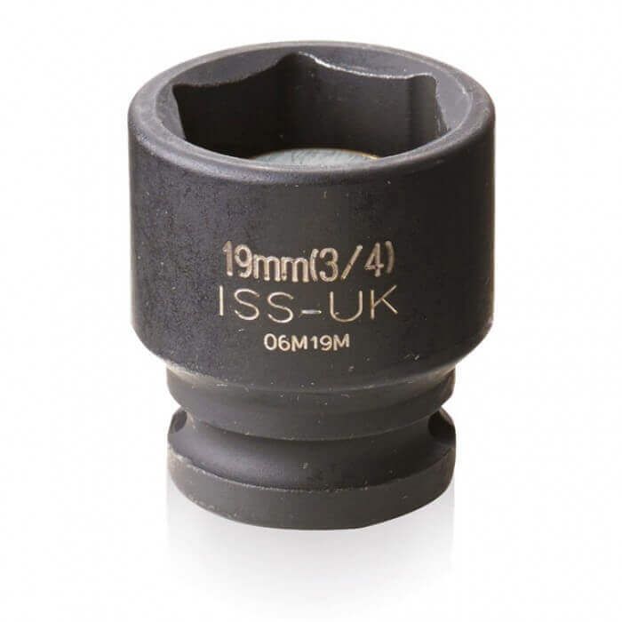 08M10M  - ISS  1/2  Drive 10mm Regular  Magnetic Impact Socket