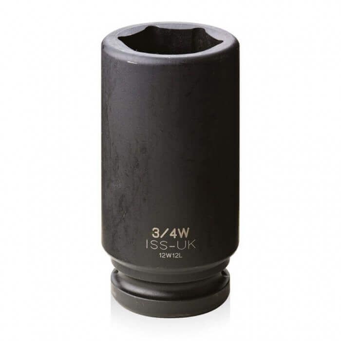 12W09L  - ISS 3/4 Drive Whitworth Deep Impact Socket 9/16