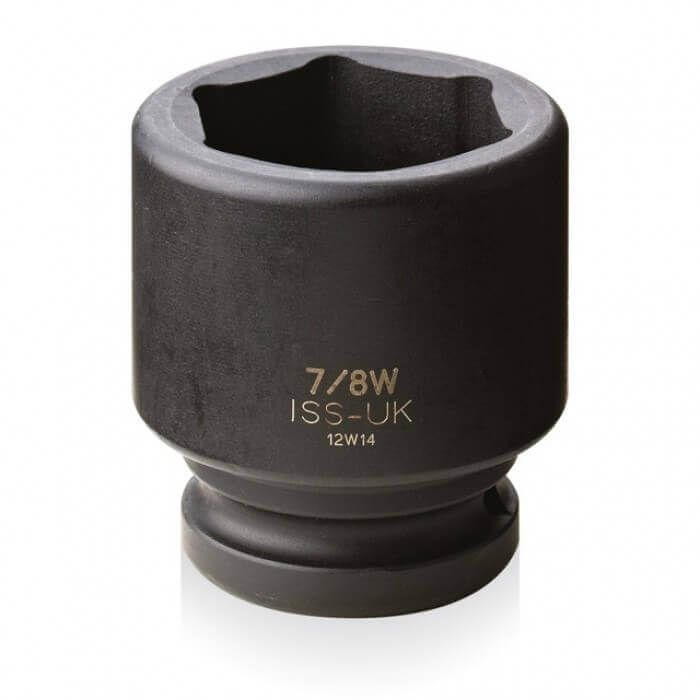 12W14  - ISS  3/4  Drive 7/8 Whitworth Regular Impact Socket