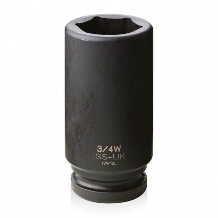 12W06L  - ISS 3/4 Drive Whitworth Deep Impact Socket 3/8