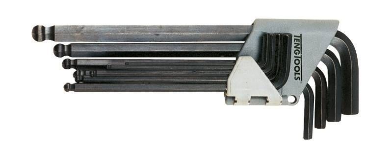 Teng Tools 1479AF 9 Piece AF Ball Point Hex Key Set