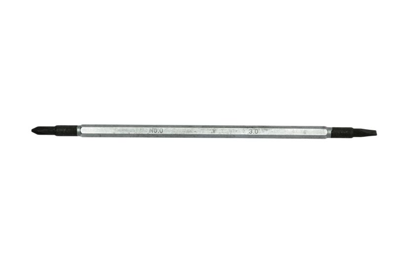 Teng Tools 2912513 PH0 3MM Flat Double Ended Mini Screwdriver Blade (Fits MDM700)