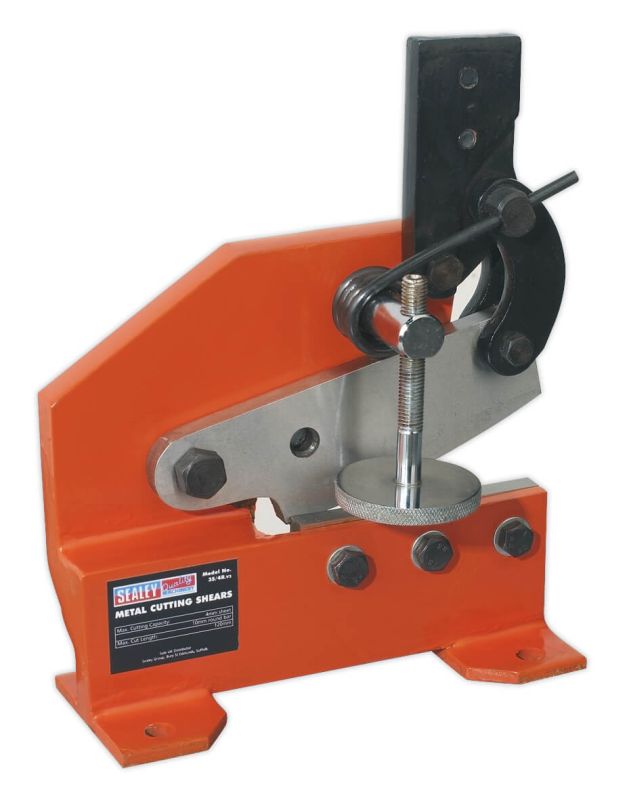 Sealey 3S/4R Metal Cutting Shears 4mm Capacity 10mm Round