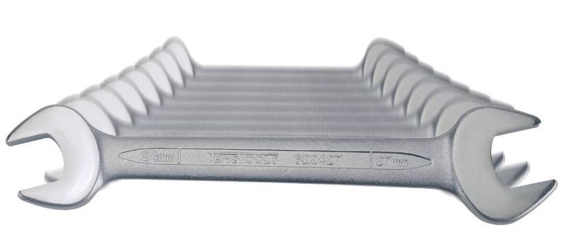 Teng Tools 6208 8 Piece Metric Double Open Ended Spanner Set