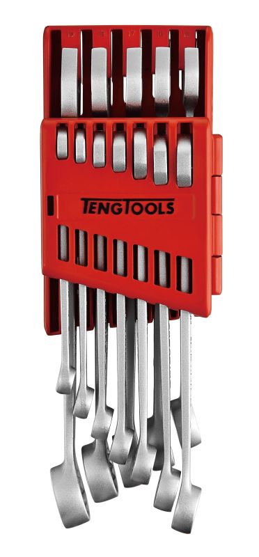Teng Tools 8512A 12 Piece Metric Anti Slip Combination Spanner Set