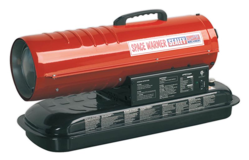 Sealey AB458 Space Warmer&reg; Paraffin/Kerosene/Diesel Heater 45000Btu/hr without Wheels