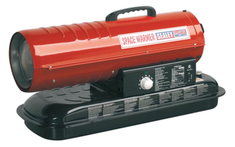 Sealey AB708 Space Warmer&reg; Paraffin/Kerosene/Diesel Heater 70000Btu/hr without Wheels