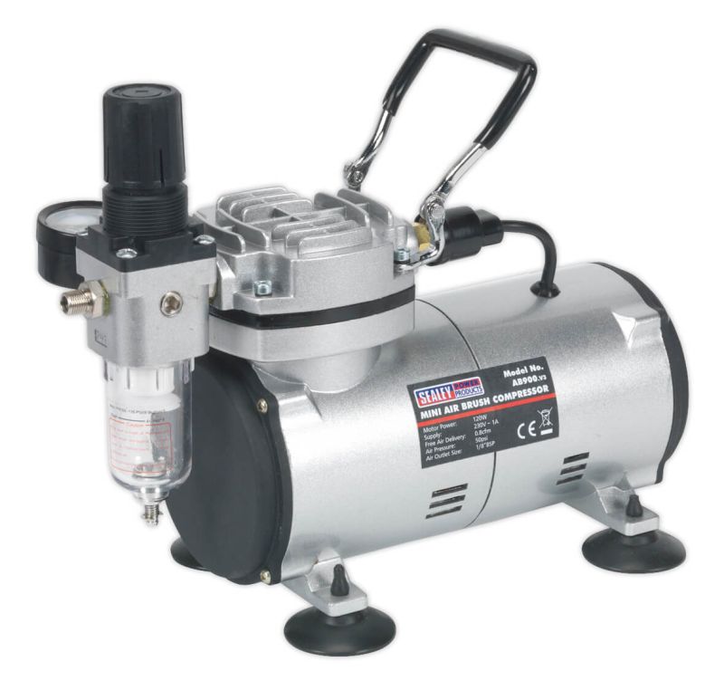 Sealey AB900 Mini Air Brush Compressor