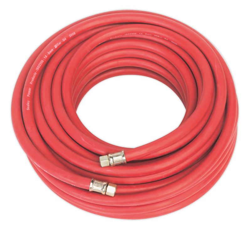 Sealey AHC20 Air Hose 20mtr x ⌀8mm with 1/4
