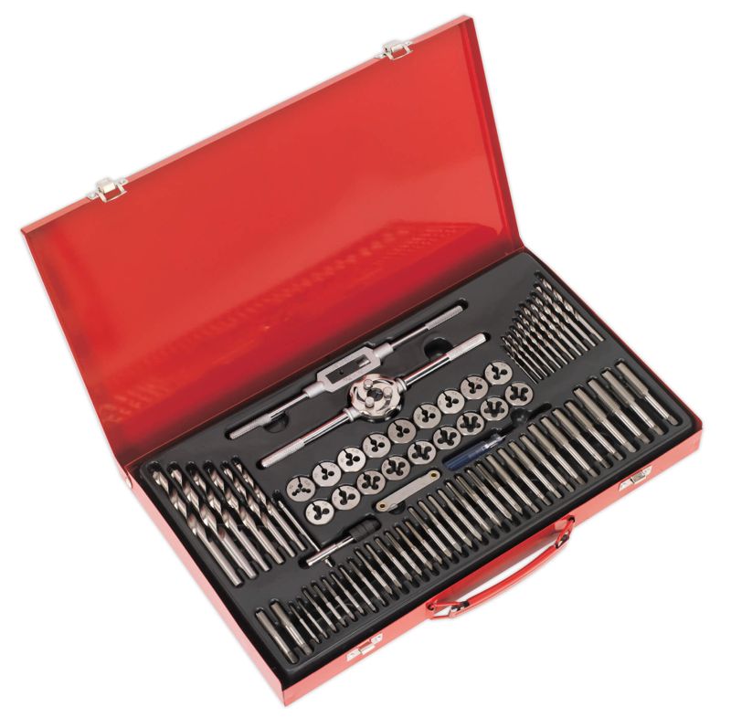 Sealey AK3076 Tap & Die Set 76pc Split Dies Metric