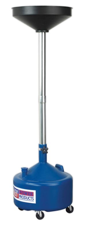 Sealey AK36D Mobile Oil Drainer 36ltr Manual Discharge