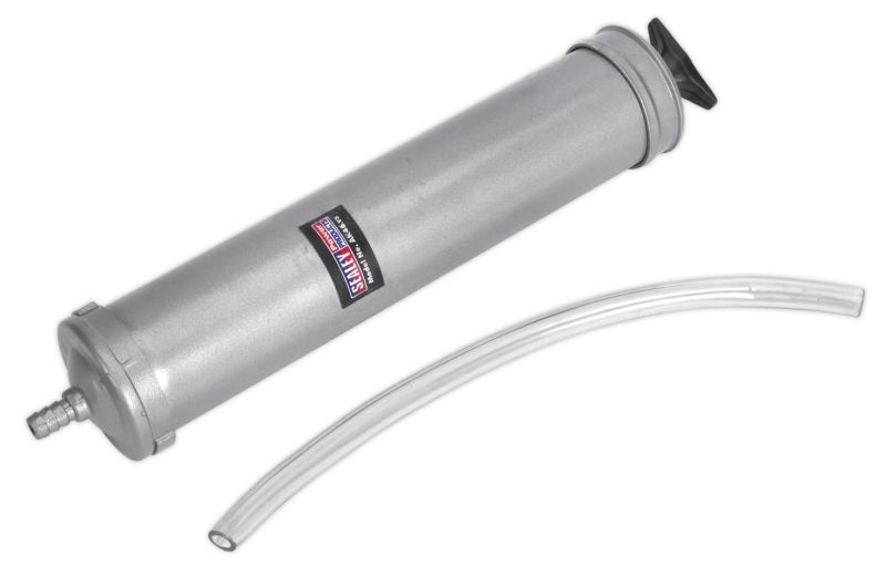 Sealey AK46 Oil Suction Syringe 500ml Metal Body