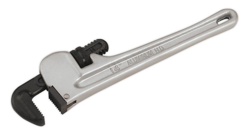 Sealey AK5108 Pipe Wrench European Pattern 350mm Aluminium Alloy