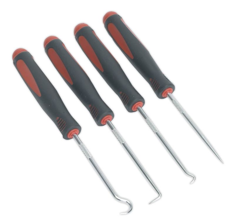 Sealey AK5214 Miniature Hook & Pick Set 4pc