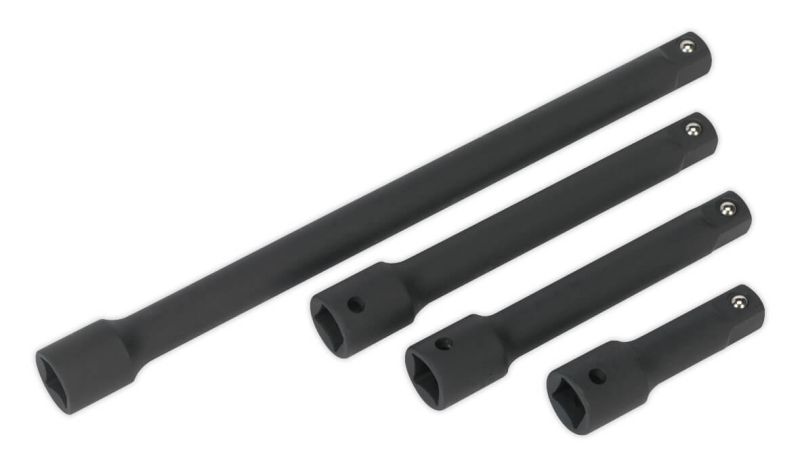 Sealey AK5513 Impact Extension Bar Set 4pc 1/2