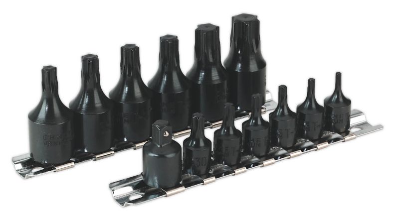 Sealey AK5584 Impact TRX Star Socket Bit Set 13pc 1/4