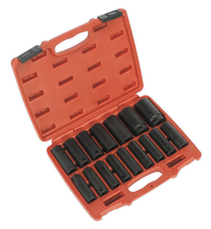 Sealey AK5816M Impact Socket Set 16pc 1/2