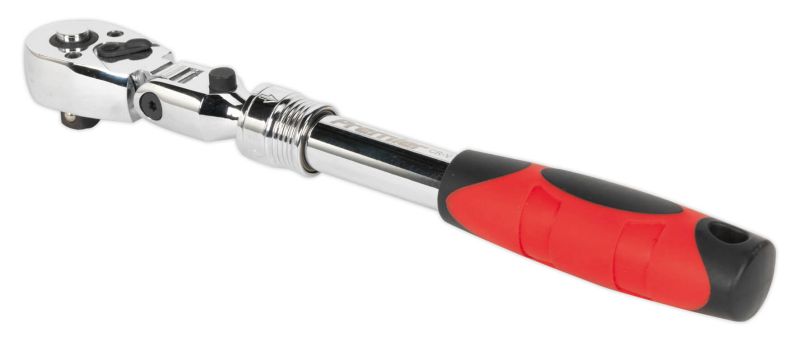 Sealey AK6681 Flexi Head Ratchet Wrench 3/8