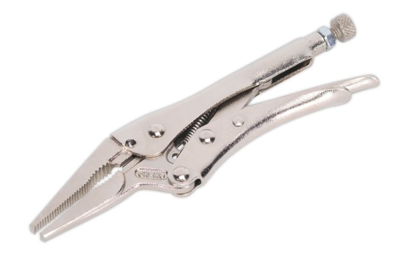 Sealey AK6824 Locking Pliers Long Nose 170mm 0 50mm Capacity