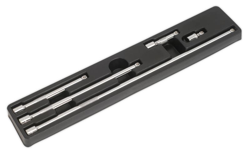 Sealey AK767 Wobble Extension Bar Set 5pc 3/8