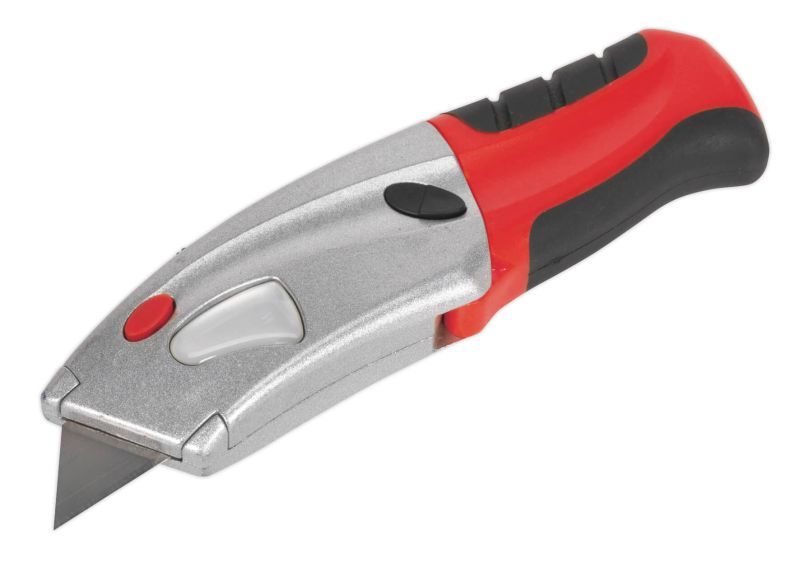 Sealey AK8603 Retractable Utility Knife Quick Change Blade