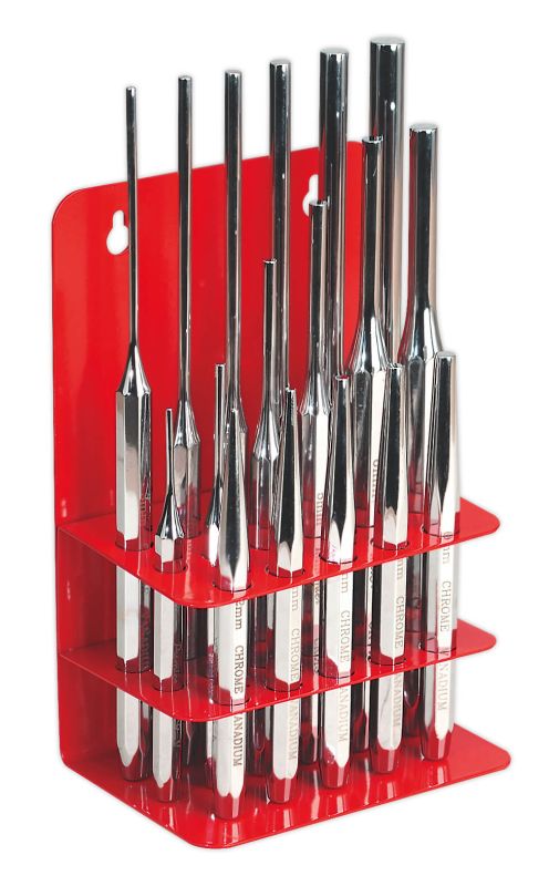 Sealey AK9130 Punch Set 17pc