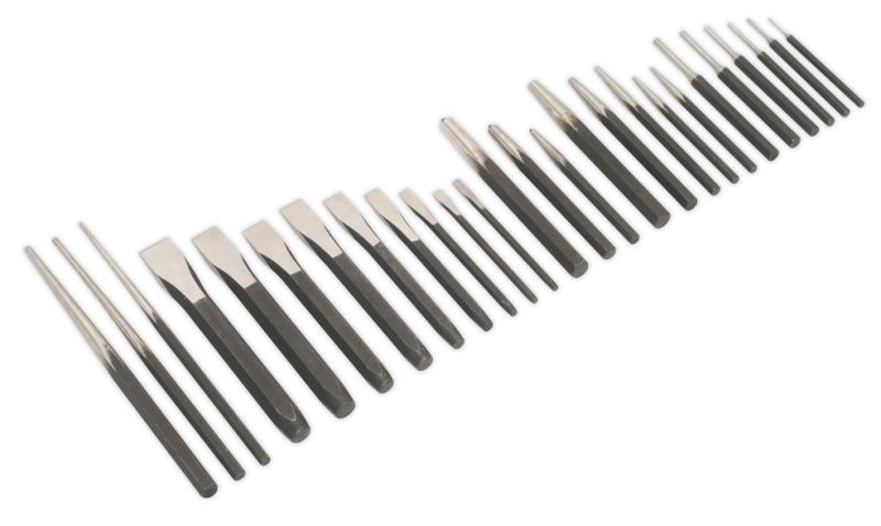 Sealey AK9298 Punch & Chisel Set 26pc