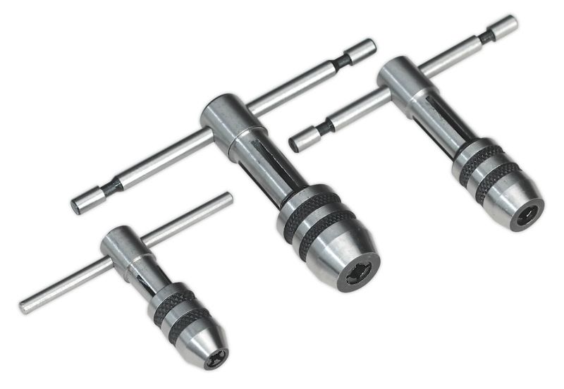 Sealey AK9799 T Handle Tap Wrench Set 3pc