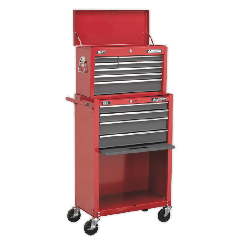 Sealey AP22513B Topchest & Rollcab Combination 13 Drawer with Ball Bearing Slides