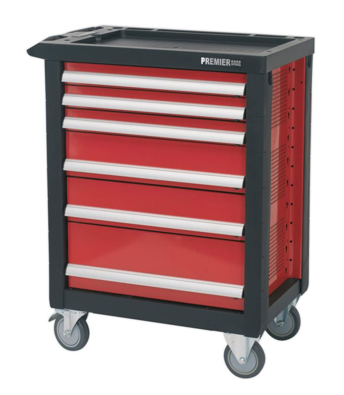 Sealey AP2406 Rollcab 6 Drawer with Ball Bearing Slides