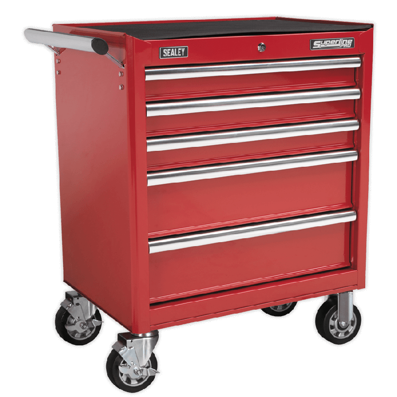 Sealey AP33459 Rollcab 5 Drawer with Ball Bearing Slides