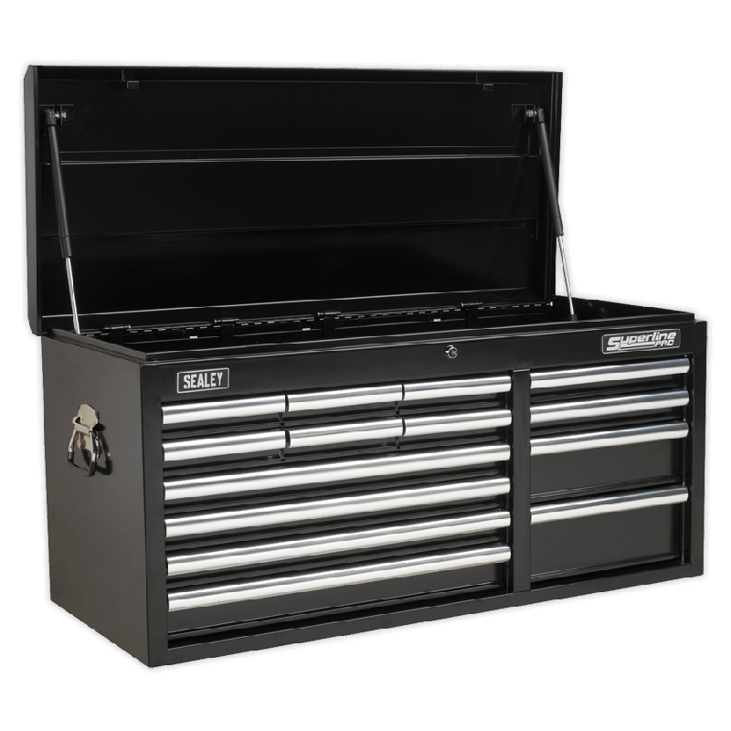 Sealey AP41149 Topchest 14 Drawer with Ball Bearing Slides Heavy Duty