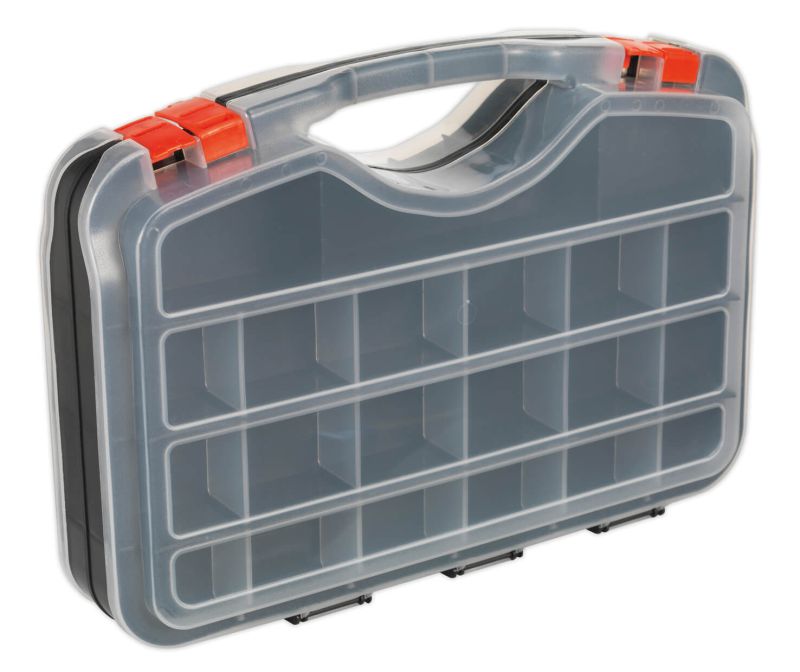 Sealey APAS42 Parts Storage Case 42 Compartment Double Sided