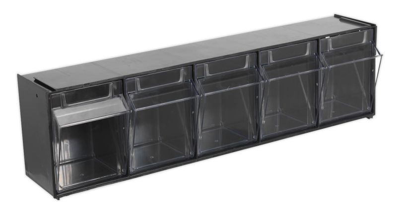 Sealey APDC5 Stackable Cabinet Box 5 Bins