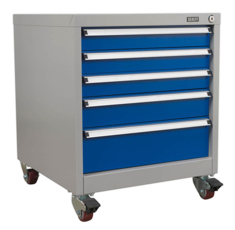 Sealey API5657B Mobile Industrial Cabinet 5 Drawer