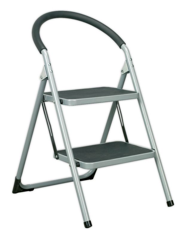 Sealey ASL2 Step Stool 2 Tread 150kg Capacity EN14183