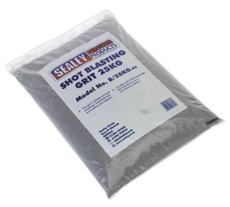 Sealey B/25KG Shot Blasting Grit 25kg Bag