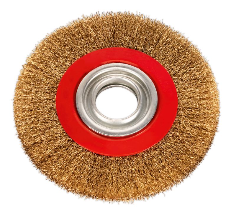 Sealey BG150/WW1 Wire Wheel ⌀150 x 13mm 13mm Bore Narrow