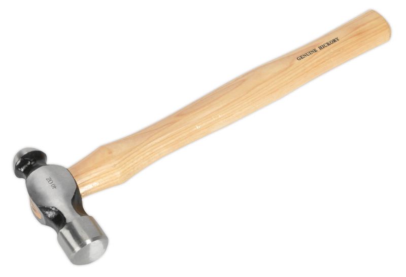 Sealey BPH40 Ball Pein Hammer 2.5lb Hickory Shaft