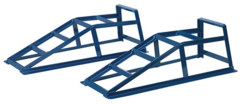 Sealey CAR2000 Car Ramps 1tonne Capacity per Ramp 2tonne Capacity per Pair