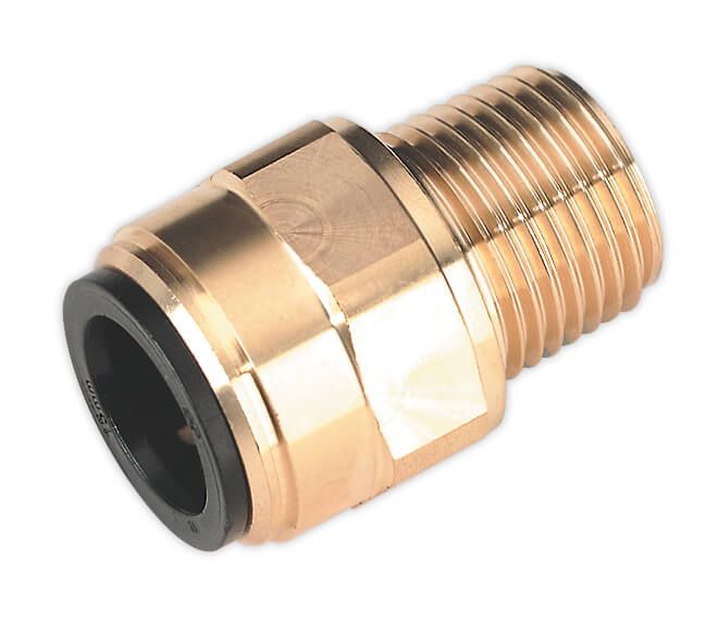 Sealey CAS15BSA Straight Adaptor 15mm x 1/2