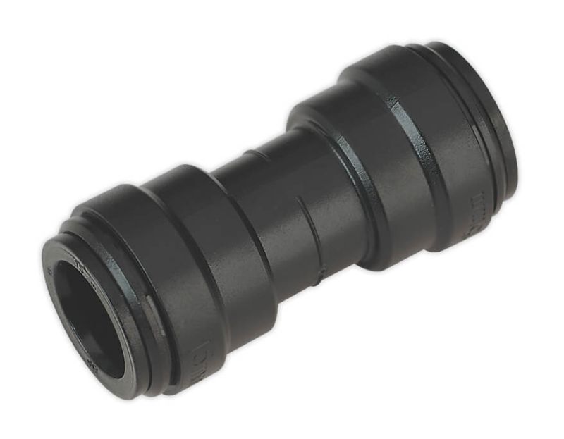 Sealey CAS15SC Straight Connector 15mm Pack of 5 (John Guest Speedfit&reg;   PM0415E)