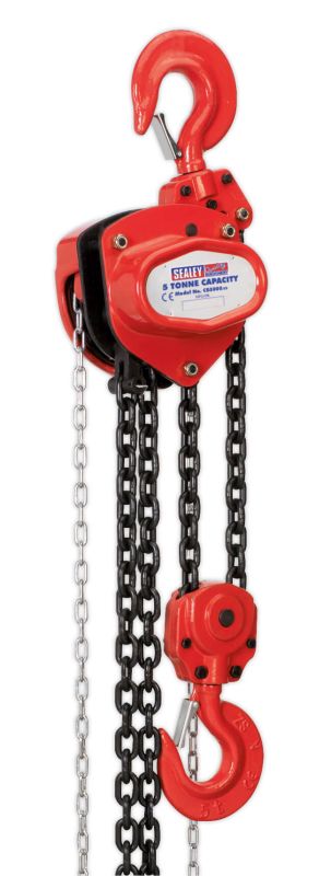Sealey CB5000 Chain Block 5tonne 3mtr