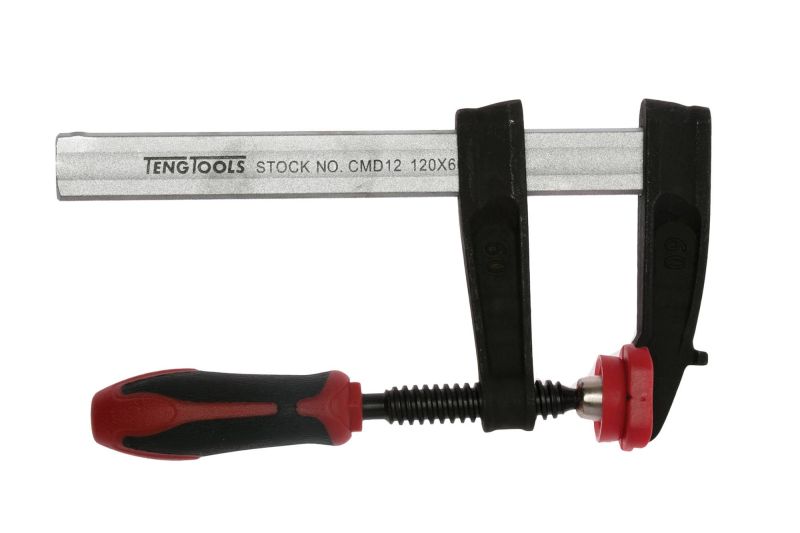 Teng Tools CMD12 120 X 60MM Reinforced Malleable Cast Iron Clamp