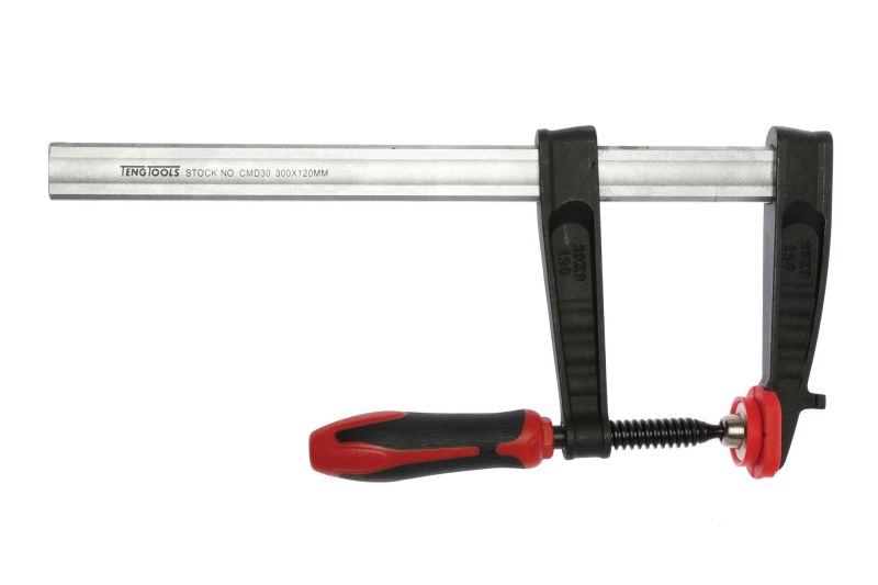 Teng Tools CMD30 300 X 120MM Reinforced Malleable Cast Iron Clamp