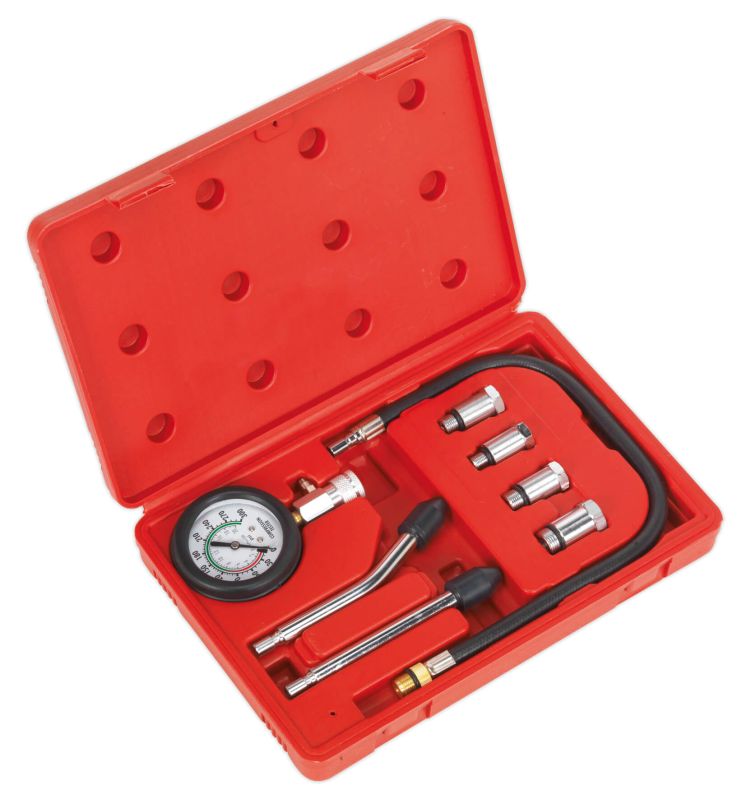 Sealey CT955 Petrol Engine Compression Test Kit 8pc