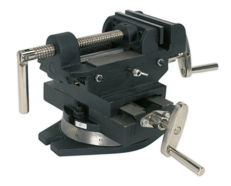 Sealey CV4 Compound Cross Vice 100mm