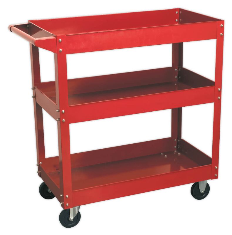 Sealey CX108 Workshop Trolley 3 Level Heavy Duty