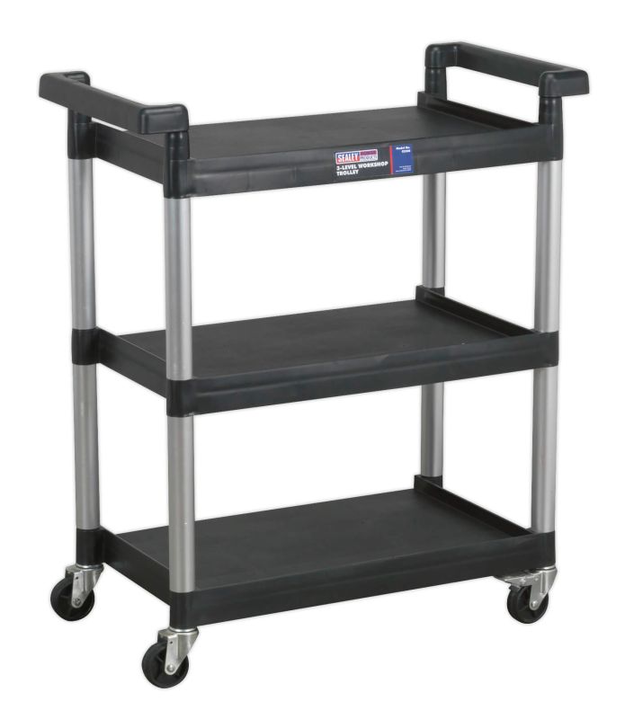 Sealey CX308 Workshop Trolley 3 Level