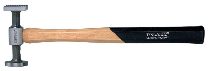 Teng Tools HMBH03 Round Crown Face & Square Milled Face Body Working Hammer